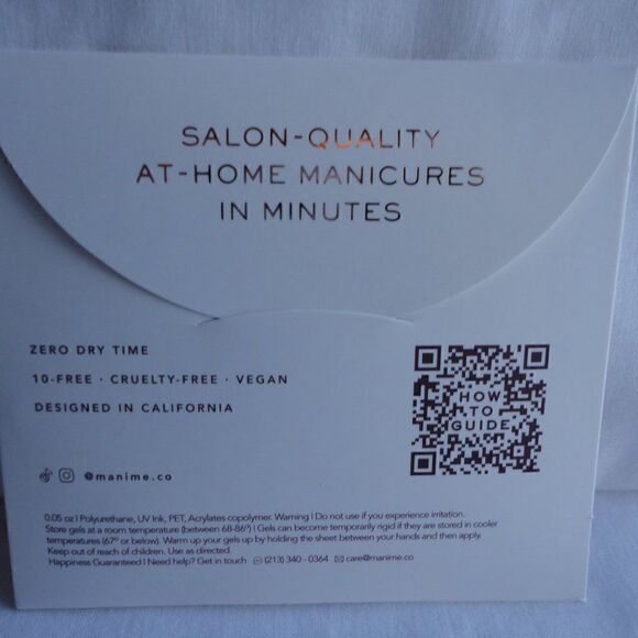 ManiMe Mochi Ombre Stick-on Gels Manicure Pink Ombre Nails - Picture 2 of 3